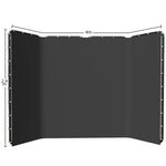 SH 240x400cm Background Stand Frame With Photography Green Screen Backdrops Photography Background For Living Video Recording