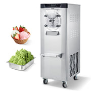 Bild in Galerie-Viewer laden, Amocart 2000/2400W Commercial Hard Ice Cream Machine with 6/10L 304 Stainless Steel Cylinder Auto Clean LED Panel for Snack Bar
