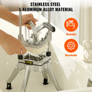 Charger l'image dans la visionneuse de galerie, Amocart Commercial Vegetable Fruit Heavy Duty Professional Food Dicer Kattex French Fry Cutter Onion Slicer Stainless Steel
