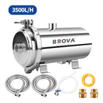 BROVA Whole House Home/Commercial Water Purifier 0.01μm PVDF UF System large flow1000L-15000L/H SUS304 lower cost filter elemen