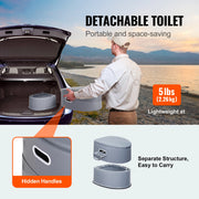 Load image into Gallery viewer, Amocart Portable Toilet for Camping Porta Potty with 1.3G Detachable Inner Bucket Travel Toilet for Outdoor Camping Travel
