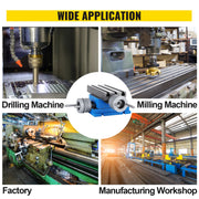 Charger l'image dans la visionneuse de galerie, Amocart Milling Working Table 7.3 X 4 Inch Worktable Compound Slide Table for All Drill Stands Bench Drilling Milling Machine

