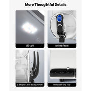 Charger l'image dans la visionneuse de galerie, Amocart Commercial Frozen Drink Maker 15Lx2 Double Tank Slushy Machine 120Cups StainlessSteel Slushie Maker for Home Party Cafe
