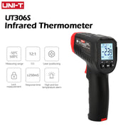Charger l'image dans la visionneuse de galerie, UNI-T Infrared Thermometer UT306S UT306C Non-contact Industrial Laser Digital Temperature Meter Temperature Gun Tester -50-500

