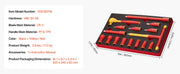 Charger l'image dans la visionneuse de galerie, Amocart Insulated Screwdriver Set Professional Electrical Screwdriver Set 1000V Insulated Electrician Tool Set Magnetic Phillip
