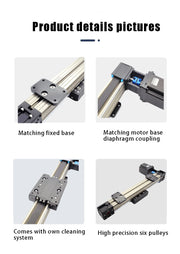 Load image into Gallery viewer, LHA60125 Precision Synchronous Motion Belt Slide Module XYZ Axis Gantry Linear Shaft Actuator Guide Rail Lifting Reciprocating
