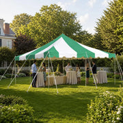 Load image into Gallery viewer, 20’ x 20’ Weekender Canopy Pole Tent, Indoor and Outdoor Heavy Duty Easy Up, 80 Person Capacity Tent for Parties,, Customized
