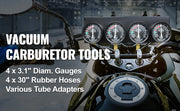 Load image into Gallery viewer, Amocart Fuel Vacuum Carburetor Synchronizer Carb Tool sync 4 Gauge Set with Rubber Hose Vacuum Balancer Meter Kit For Motorbike

