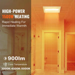Amocart Bathroom Exhaust Fan 80/110CFM High-Efficiency Ventilation 1.5sones Low Noise Operation Energy-Saving Bathroom Ceiling