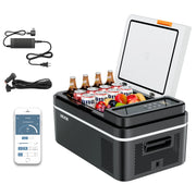 Bild in Galerie-Viewer laden, Succebuy 15-55L Portable Cooler Electric Compressor 12V/24V DC 110-240V AC Freezer Refrigerator for Home
