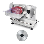Charger l'image dans la visionneuse de galerie, Amocart 6.7-10 inch Meat Slicer Electric Deli Slicer Machine with two SUS420 Blades Home Food-Slicer for Meat, Ham, Baguett
