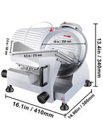 Amocart Meat Slicer 200W/240W/320W/340W Electric Deli Food Slicer Adjustable Thickness for Commercial Home Use Cut Meat Cheese