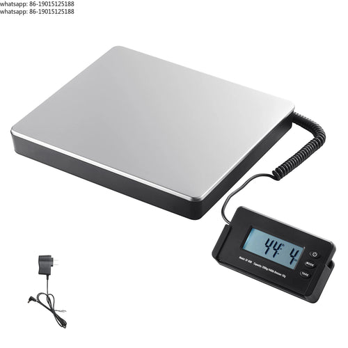 Amocart 440lbs Digital Shipping Scale with Timer Tare Function HD LCD Screen Portable Package Postal Scale for Home Post Office