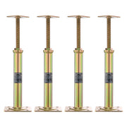 Charger l'image dans la visionneuse de galerie, Amocart 4pcs House Floor Jack 11.6"-16" Adjustable 2500Lbs Support Beam Basement Galvanized Telescoping Jack Post for Leveling
