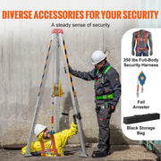 Bild in Galerie-Viewer laden, Amocart 1800/2600 lbs Confined Space Tripod Kit Winch Confined Space Rescue Tripod Fall Protection For  Confined Spaces
