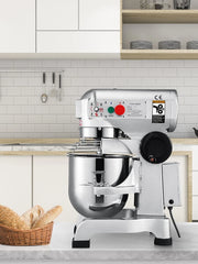 Charger l'image dans la visionneuse de galerie, Amocart 10-30L Electric Dough Machine Stainless Steel Commercial Cream Egg Whisk Mixer Processor Kitchen Food Stand Blender
