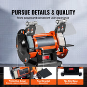 Bild in Galerie-Viewer laden, Amocart Jewelry Polisher Buffer Brushless Adjustable Speed Mini Multi-purpose Bench Grinder Polishing Machine for Gemstones
