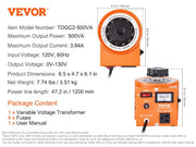 Charger l'image dans la visionneuse de galerie, SucceBuy 500VA-3000VA Auto Variable Voltage Transformer 4 Extra Fuse 110V Input 0-130V Output AC Voltage Regulator Power Supply
