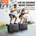 【From China】Amocart 3 In 1 Plyometric Jump Box Wooden Plyo Box Black For Home Gym Training Conditioning Strength Training