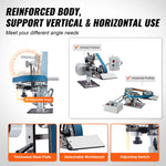 Amocart Belt Grinder Sander 30 x1-Inch Variable Speed Belt Polisher W/VFD 550W Grinding Polishing for Metalworking Knife Making