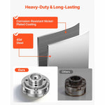 SucceBuy 4 Inch Wood Lathe Chuck 4-Jaw Self-Centering Wood Turning Chuck Set with 1in x 8TPI Thread & Adapter for Woodworking
