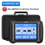 XTOOL X100 PAD3SE Key Programming Tools X100 PAD3 Elite IMMO Programmer All Keys Lost Add Keys ECU Coding All System Diagnostic