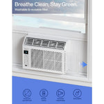 6000 BTU Smart Window AC with WiFi, Alexa & Energy Saving for Cooling, Custom