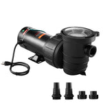 Amocart Swimming Pool Pump 1.5HP / 2.0HP Single Speed Pumps for Above Ground Pool with Strainer Filter Basket ETL Certification
