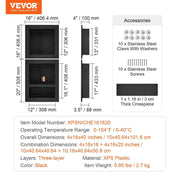 Charger l'image dans la visionneuse de galerie, SucceBuy Shower Niche Ready for Tile Shelf Organizer  Corners Niche Recessed Sealed Protection  Soap Storage for Shower Bathroom
