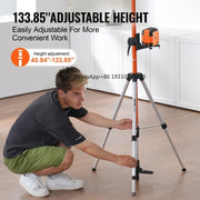 Bild in Galerie-Viewer laden, 【From China】Amocart  Level Tripod 1/4"-20 &amp; 5/8"-11 Thread Mount 40.94-133.85 Height Adjustment With Level Bubble Heavy-d
