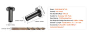 Load image into Gallery viewer, Amocart 121/81/101 Pack T316 Stainless Steel Protector Sleeves for 1/8" or 3/16" Wire Rope Cable Railing
