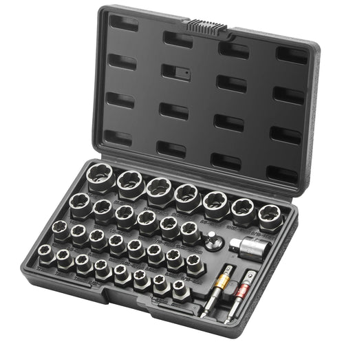 Amocart 29PCs Bolt Extractor Set Bolt and Nut Remover Set 6mm to 10mm 13/32