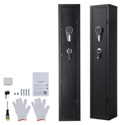 Charger l'image dans la visionneuse de galerie, Amocart Gun Safe Cold-Rolled Steel Fireproof Cabinet with Keypad &amp; Key with Magazine and Lighting Adjustable Racks for Rifles

