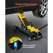 Bild in Galerie-Viewer laden, Amocart 2.5 Ton Floor Hydraulic Jack Pneumatic Low Profile Floor Jack Heavy-Duty Steel Floor Jacks with Single Piston Lift Pump
