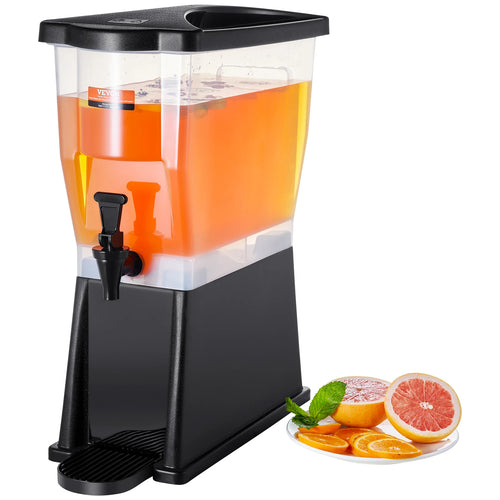 Amocart Beverage Dispenser 3 Gallon Drink Dispenser for Parties Plastic Juice Dispenser w/ Stand Spigot Lid Iced Tea Dispenser