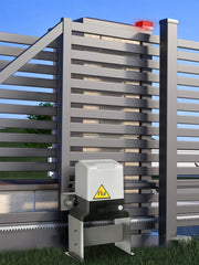 Bild in Galerie-Viewer laden, Amocart Electric Sliding Gate Opener with 2 Remote Controls Gate Operator Hardware Heavy Duty Track Driveway Motor for Security
