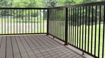 Premium High Quality Durable Black Aluminum Slat Fence Panels Customizable Length And Height Outdoor Privacy Fence