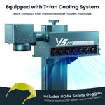 SCULPFUN UV Laser Engraver 5W Compatible For Almost All Materials Support 3D Relief Engraving Lightburn