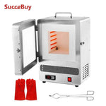 Amocart Tabletop Kiln Melter 1500W Electric Kiln 2192℉ Max Precise Control Stainless Steel Gold Melting Furnace Wax Casting