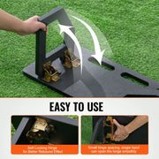 Charger l'image dans la visionneuse de galerie, Amocart Soccer Rebounder Board Portable Soccer Wall with 2 Angles Rebound Foldable HDPE Kickback Rebound Board for Adults
