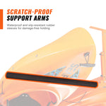 SucceBuy Kayak Ceiling Storage Rack Ceiling Storage Rack for 2 Kayak Canoe SUP Adjustable Height Overhead Kayak Holder Hanger