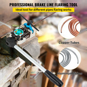 Charger l'image dans la visionneuse de galerie, Amocart Brake Line Flaring Tool 45° Double Flares for 3/16" 1/4" 5/16" 3/8" Tube Size Suitable for Soft Metal of Copper Lines

