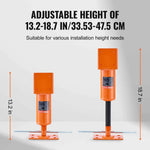 SucceBuy 24700 lbs Screw Jack Post 13.2"-18.7" Adjustable Shore Jack Temporary House Floor Jack Pole for Home Leveling Lifting