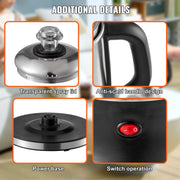 Charger l'image dans la visionneuse de galerie, Amocart 12-Cup Electric Percolator Coffee Pot 304 Stainless Steel Coffee Percolator with Keep Warm Function
