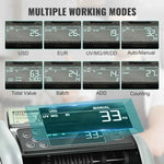 Amocart 1000 Pcs/Min Money Counter Business Cash Register Bill Counterfeit Bill Detector by UV/MG/IR/DD Function for Bank Store