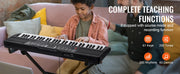 Bild in Galerie-Viewer laden, Amocart 61 Key Digital Keyboard Piano Electric Portable Piano 200 Tones 200 Rhythms or 600 Tones 500 Rhythms for Beginner Use
