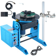 Charger l'image dans la visionneuse de galerie, Amocart Rotary Welding Positioner 30KG 0-90° Welding Positioning Turntable Table 1-12RPM Welding Torch Stand Holder for Cutting
