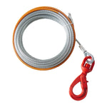 SucceBuy 50/75/100ft Galvanized Steel Winch Cable 3/8in Breaking Strength Wire Winch Rope for SUV Large Off-Road Vehicle