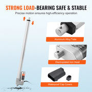 Charger l'image dans la visionneuse de galerie, Amocart 12V Linear Actuator 3000N 500mm Waterproof IP65 Linear Motor 0.19"/s Linear Actuator with Mounting Bracket for Outdoor
