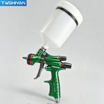 Professional Gravity Feed Hvlp Spray Gun 1.3mm High Atomization High Transfer Efficiency Air Paint Gun for Automotive Painting